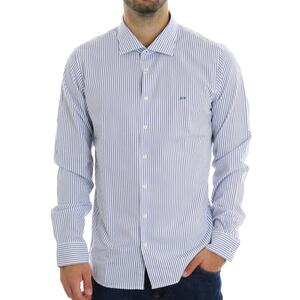 CAMICIA RIGHE BLU